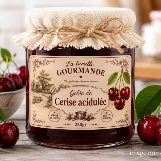 Gelée de Cerises accidulées