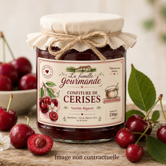 Confiture de Cerises "Bigarot"