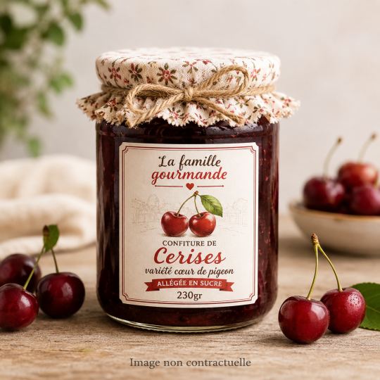 Confiture de Cerises "Pigeon"