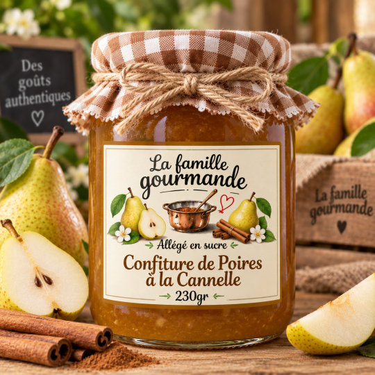Confiture de Poires Cannelle